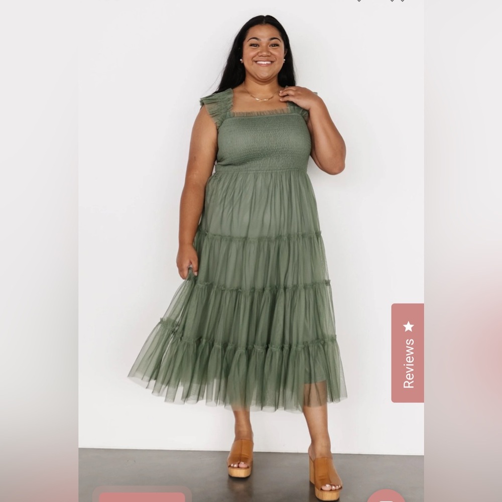 Baltic Born Smocked Tulle Dress